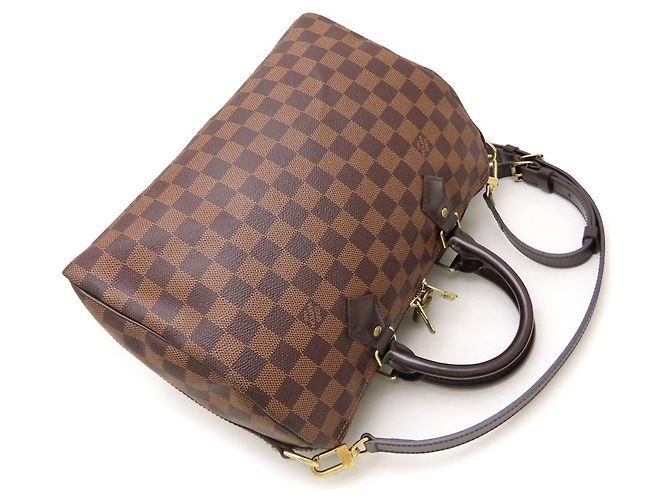 Borsa Louis Vuitton Damier Speedy Bandoulière 30 Damier ebene - vista 5