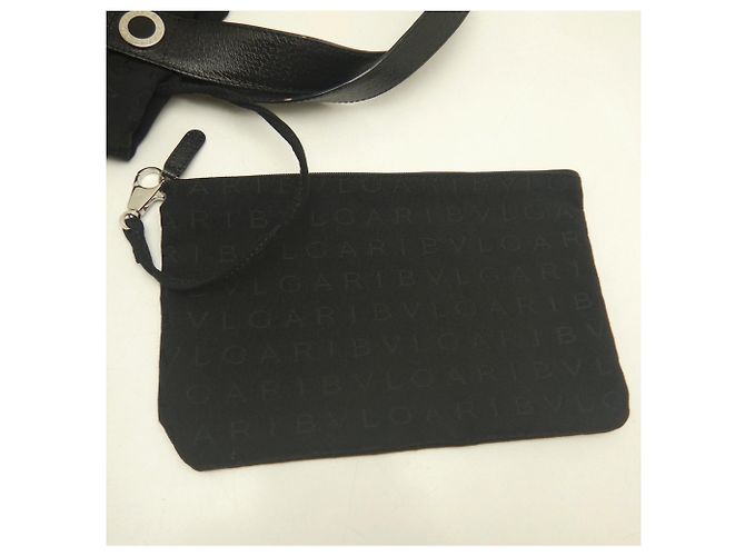 Bulgari Bvlgari Logomania Tote Bag Schwarz - Ansicht 20