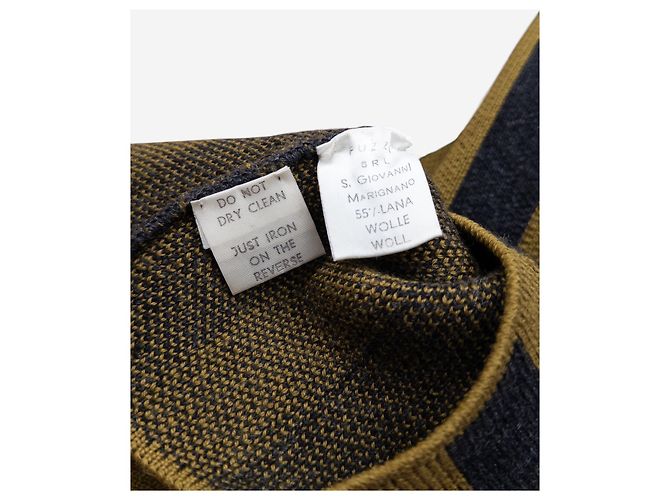 Gestreifter Nummer 2 Wrestler Rollkragenpullover 'Russischer Konstruktivismus' Jean Paul Gaultier AW86 Grau - Ansicht 8