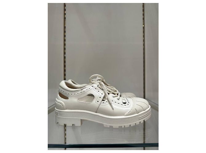Sneakers con zeppa Christian Dior Walk'N'Dior Star EU 39 usate - vista 3
