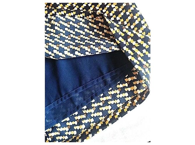 Autre Marque See U Soon Gemustertes Maxi Kleid Braun Schwarz Weiß Golden - Ansicht 11