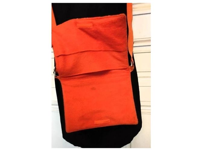 Autre Marque Jean Charles de Castelbajac Borsa a Tracolla Mission Mars Collector Nero Rosa Rosso Multicolore Arancione - vista 16