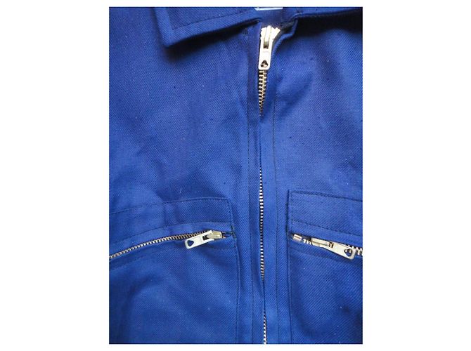 Autre Marque Giacca da lavoro Kidur blu in cotone - vista 4