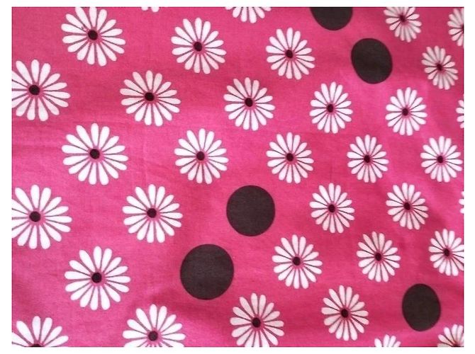 Johnnie Boden Boden Saia Midi Rosa de Flores e Bolinhas Marrom Branco - vista 10