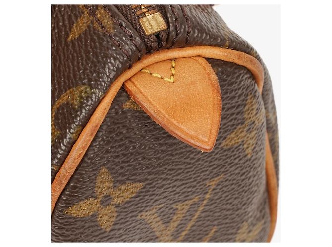 Louis Vuitton Nano Speedy Tasche Monogram Canvas Braun Monogramm - Ansicht 10