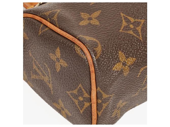 Louis Vuitton Nano Speedy Tasche Monogram Canvas Braun Monogramm - Ansicht 5
