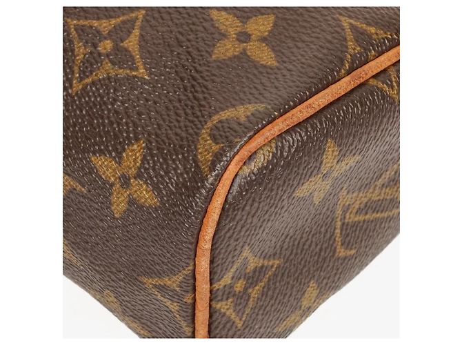 Louis Vuitton Nano Speedy Tasche Monogram Canvas Braun Monogramm - Ansicht 6