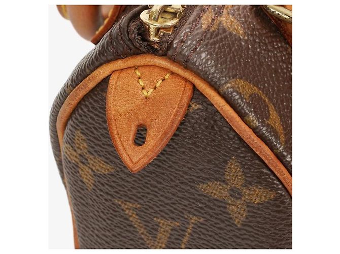 Louis Vuitton Nano Speedy Tasche Monogram Canvas Braun Monogramm - Ansicht 9