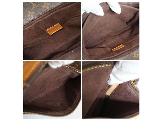Louis Vuitton Borsa a tracolla Pochette Metis MM in Monogram Canvas Marrone - vista 6
