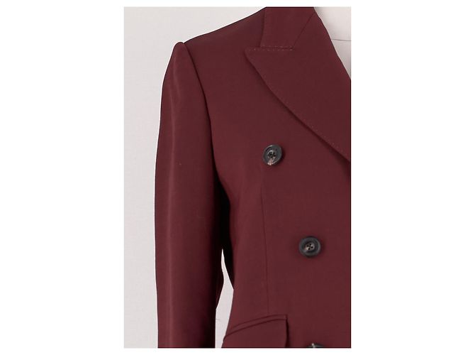 Autre Marque Wollblazer bordeaux - Ansicht 3