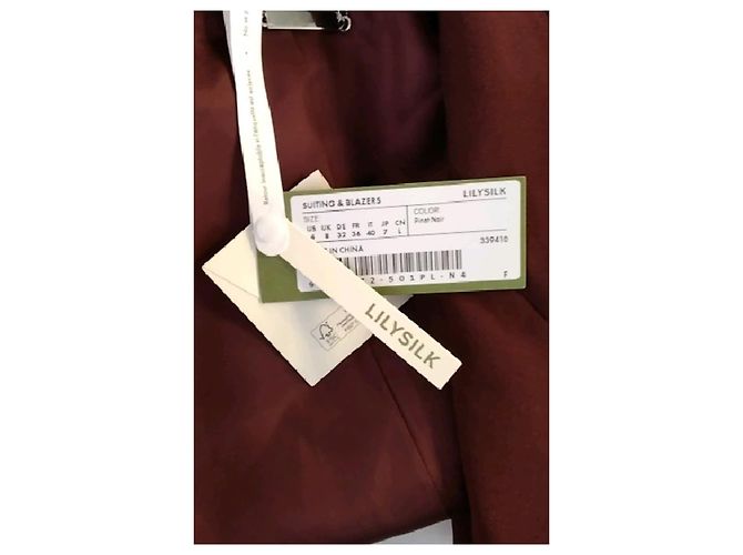 Autre Marque Wollblazer bordeaux - Ansicht 7