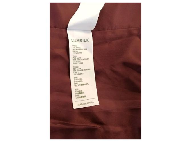 Autre Marque Wollblazer bordeaux - Ansicht 8