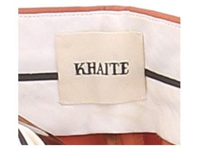 Khaite Orange gerade geschnittene Hose - Ansicht 5