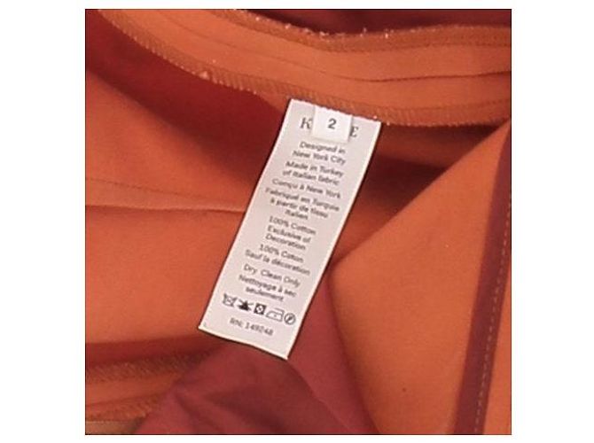 Khaite Orange gerade geschnittene Hose - Ansicht 6
