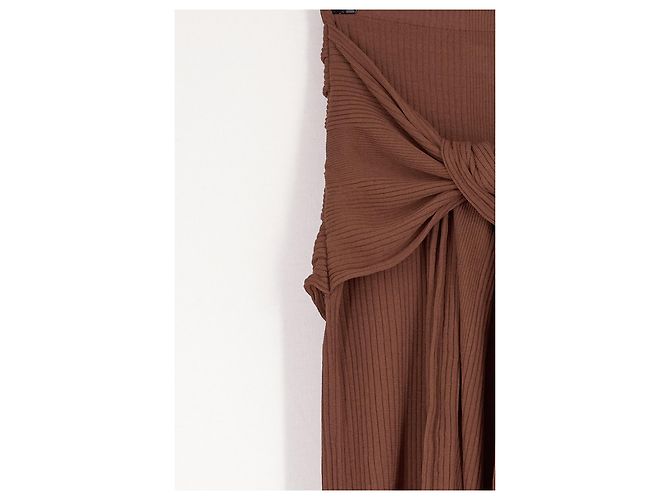 Autre Marque SEROYA Maxirock braun Viscose - Ansicht 3