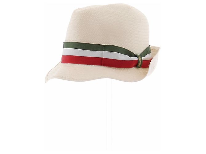 Cappello beige Borsalino - vista 2