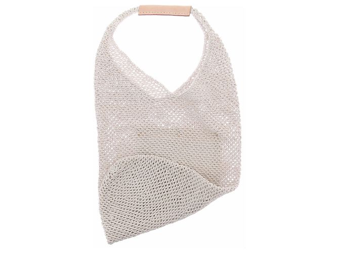 Autre Marque Borsa intrecciata beige RABENS SALONER - vista 3