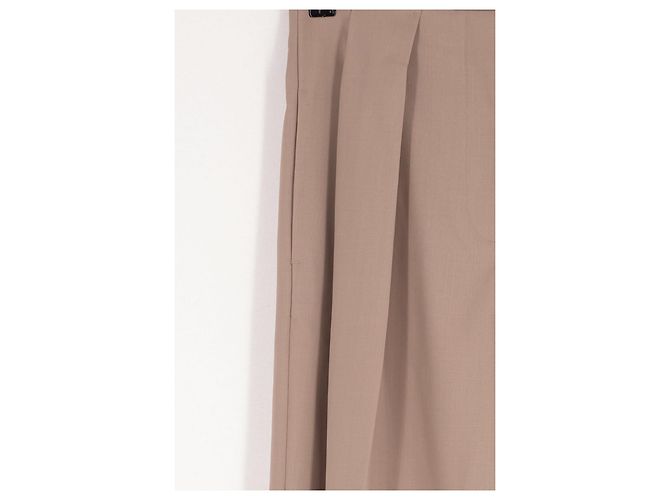 Autre Marque Pantalones de seda beige LILYSILK Talla 36 - vista 3