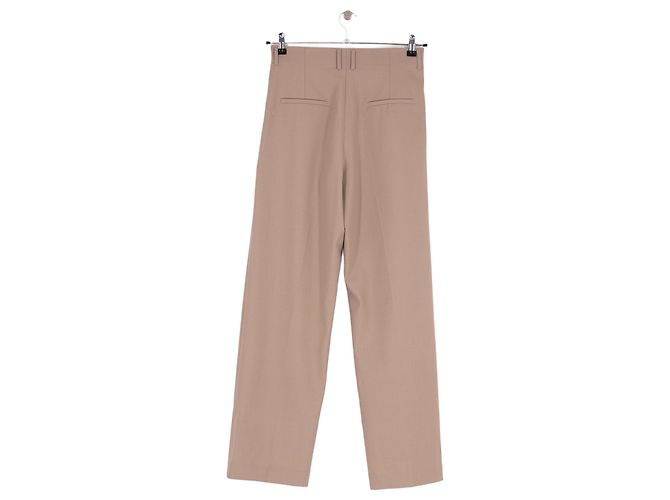 Autre Marque Pantalones de seda beige LILYSILK Talla 36 - vista 4