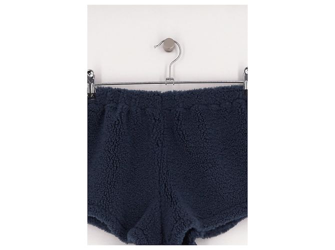 Autre Marque Pantaloncini a gamba dritta Daily Drills Blu Navy - vista 2