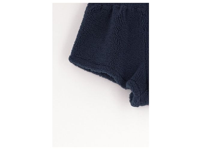 Autre Marque Pantaloncini a gamba dritta Daily Drills Blu Navy - vista 3