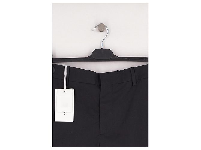 Autre Marque Pantalones de algodón negros ARMARIUM - vista 2