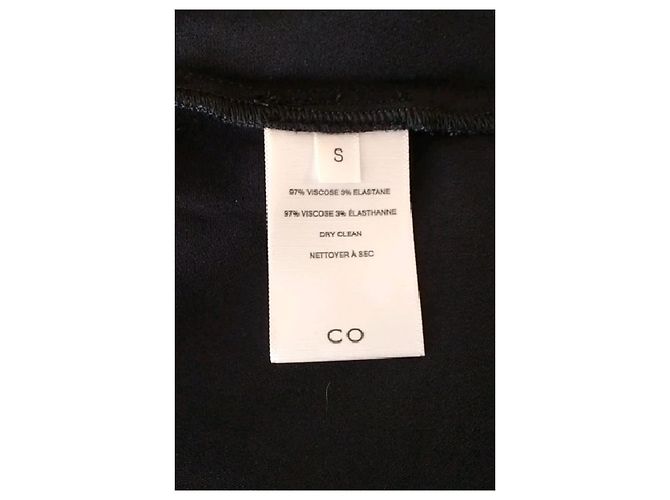 Vestido midi de viscosa negro Tiffany & Co - vista 8
