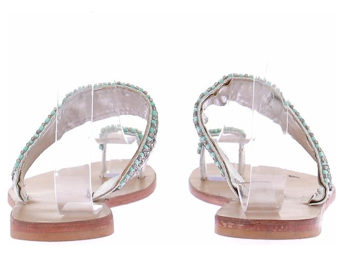 Autre Marque Sandali con strass STAR MELA Argentati Argento - vista 7