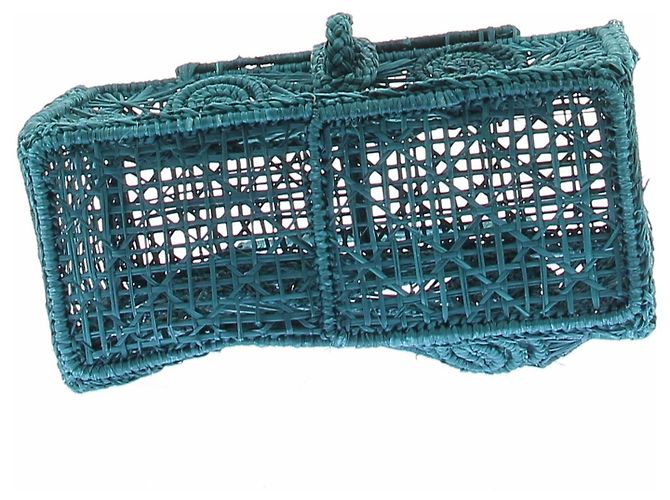 Autre Marque Bolsa de vime azul - vista 6