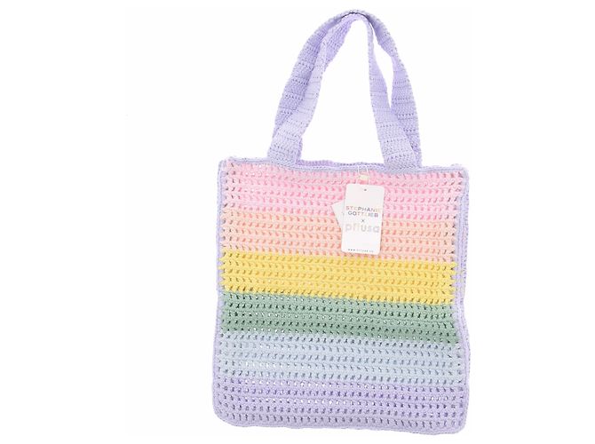 Autre Marque Tote bag arcobaleno pallido Multicolore - vista 2