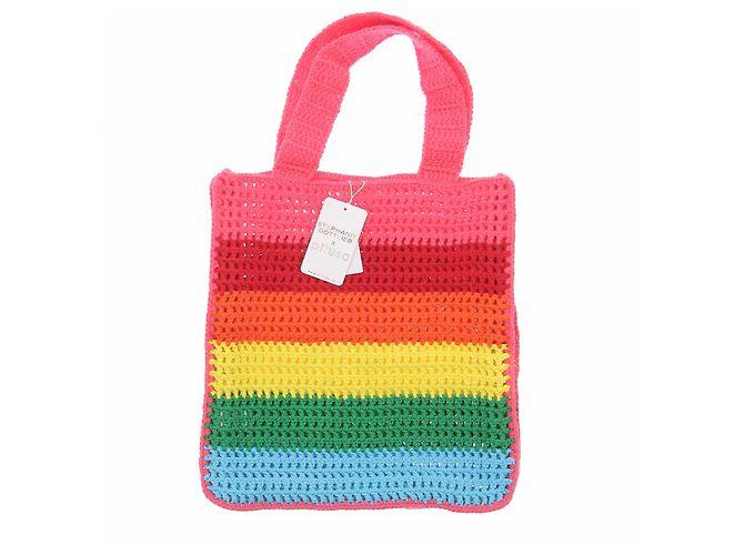 Autre Marque Borsa tote arcobaleno STEPHANIE GOTTLIEB X PITUSA Multicolore - vista 2