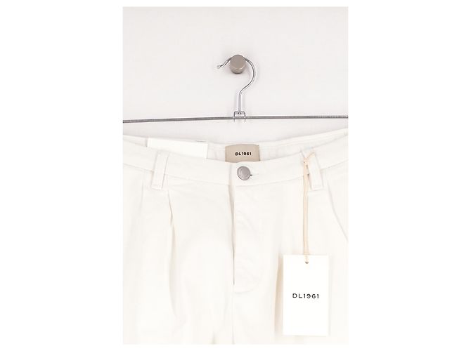 Autre Marque DL1961 Weiße Baumwollshorts Größe 27 - Ansicht 2