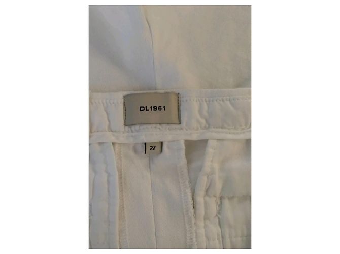 Autre Marque DL1961 Weiße Baumwollshorts Größe 27 - Ansicht 5