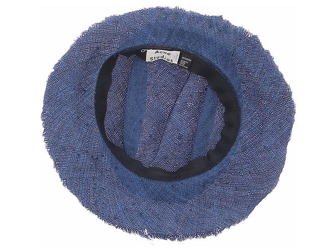 Chapeau bleu Acne Studios - vue 7