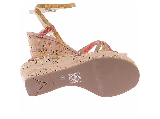 Sandali con zeppa Prada beige sintetici 37 - vista 5