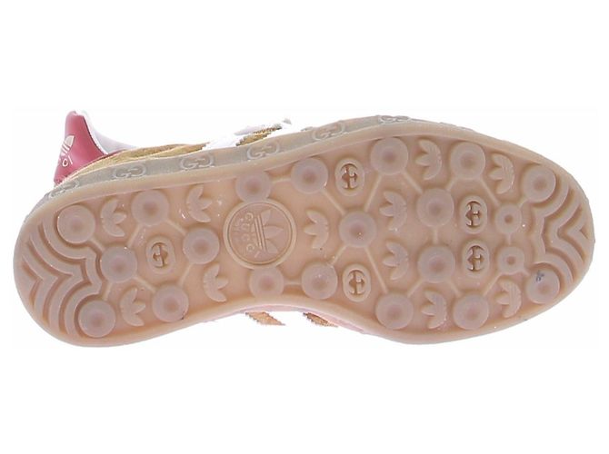 Autre Marque Gazelle-Sneaker mit Monogramm-Print Kamel - Ansicht 5