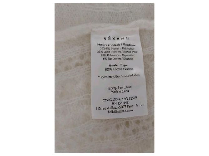 SéZane Wollcardigan weiß - Ansicht 8