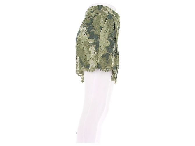 Valentino Garavani Grüne Spitzen-Shorts - Ansicht 3