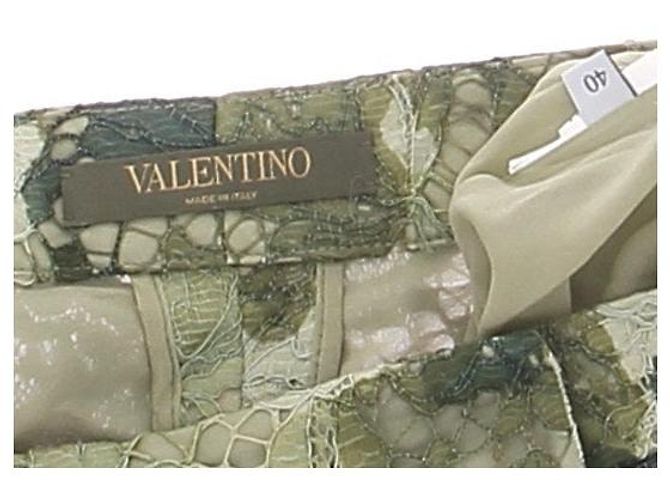 Valentino Garavani Grüne Spitzen-Shorts - Ansicht 5