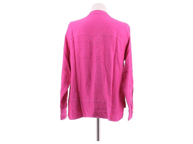 Camicia di seta rosa Isabel Marant - vista 2