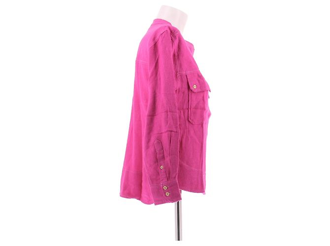 Camicia di seta rosa Isabel Marant - vista 3