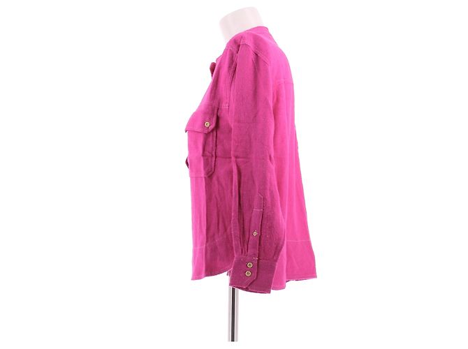 Camicia di seta rosa Isabel Marant - vista 4