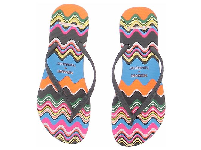 Autre Marque Missoni x Havaianas Flip-Flops Bunt Größe 37 Mehrfarben - Ansicht 4
