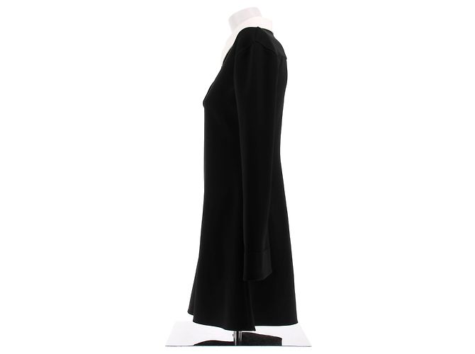Vestido negro Courreges - vista 4