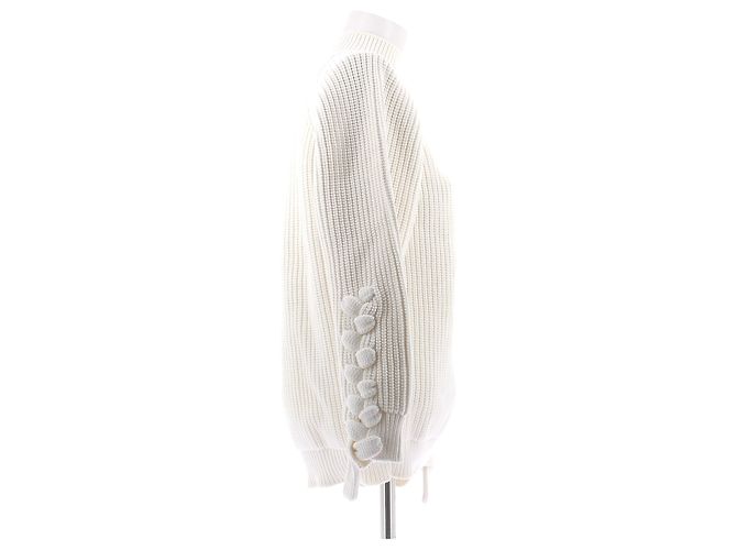 Jersey de algodón blanco Victoria Beckham - vista 3