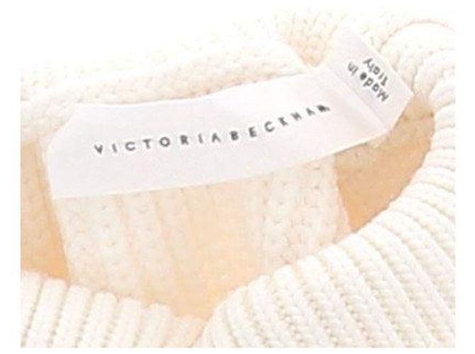 Jersey de algodón blanco Victoria Beckham - vista 5