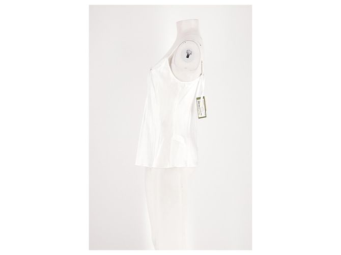 Autre Marque Top de seda branco LILYSILK - vista 5
