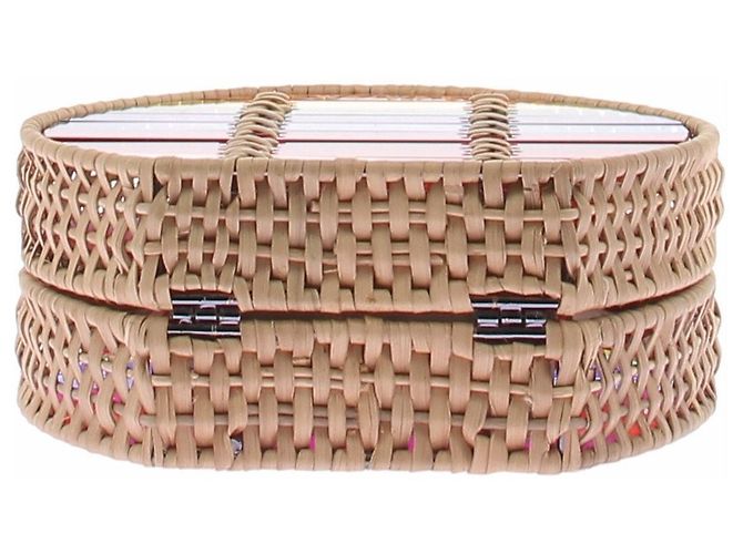 Autre Marque Bolsa Jabuticaba dourada com padrão arco-íris Multicor - vista 6