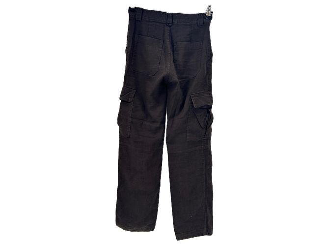 Autre Marque Braune Cargohose - Ansicht 2