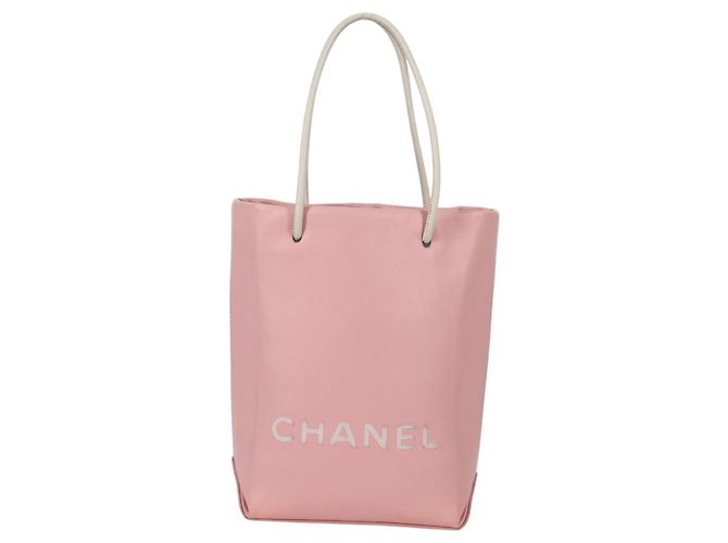 CHANEL Handtasche Leder Rosa CC - Ansicht 14